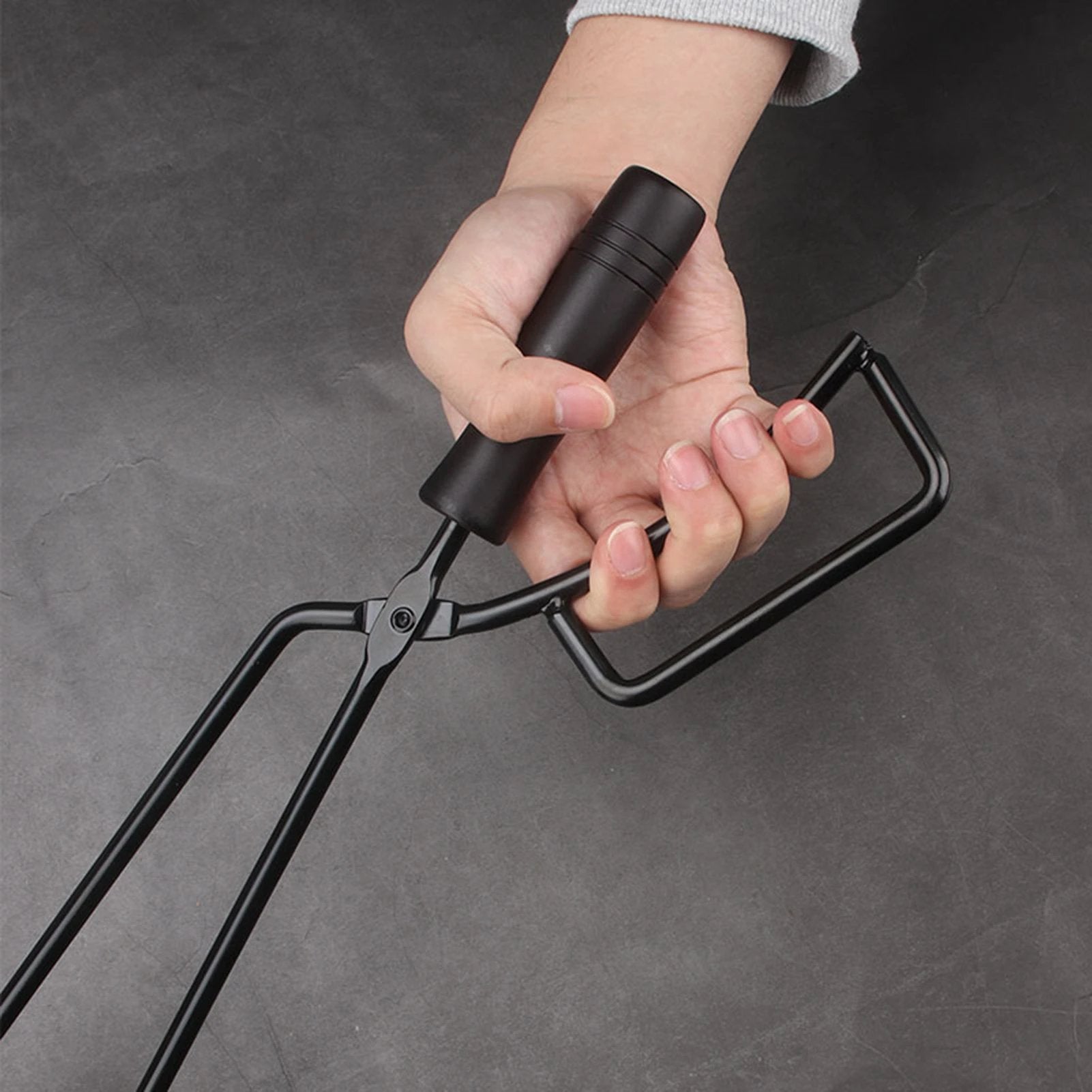 Charcoal Clip Portable Heat Resistant BBQ Firewood Tongs Carbon Clamp by Bowlift