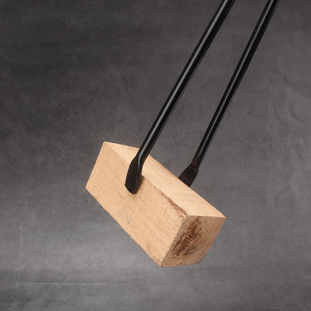 Charcoal Clip Portable Heat Resistant BBQ Firewood Tongs Carbon Clamp by Bowlift