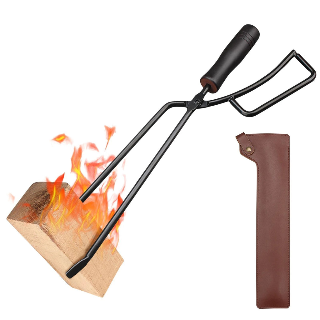 Charcoal Clip Portable Heat Resistant BBQ Firewood Tongs Carbon Clamp by Bowlift