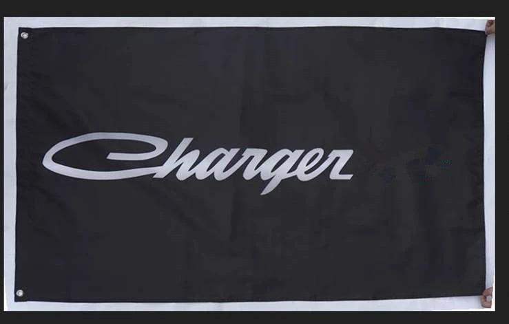 Dodge Charger flag for car racing-3x5 FT-100% polyester Banner by flagsshop