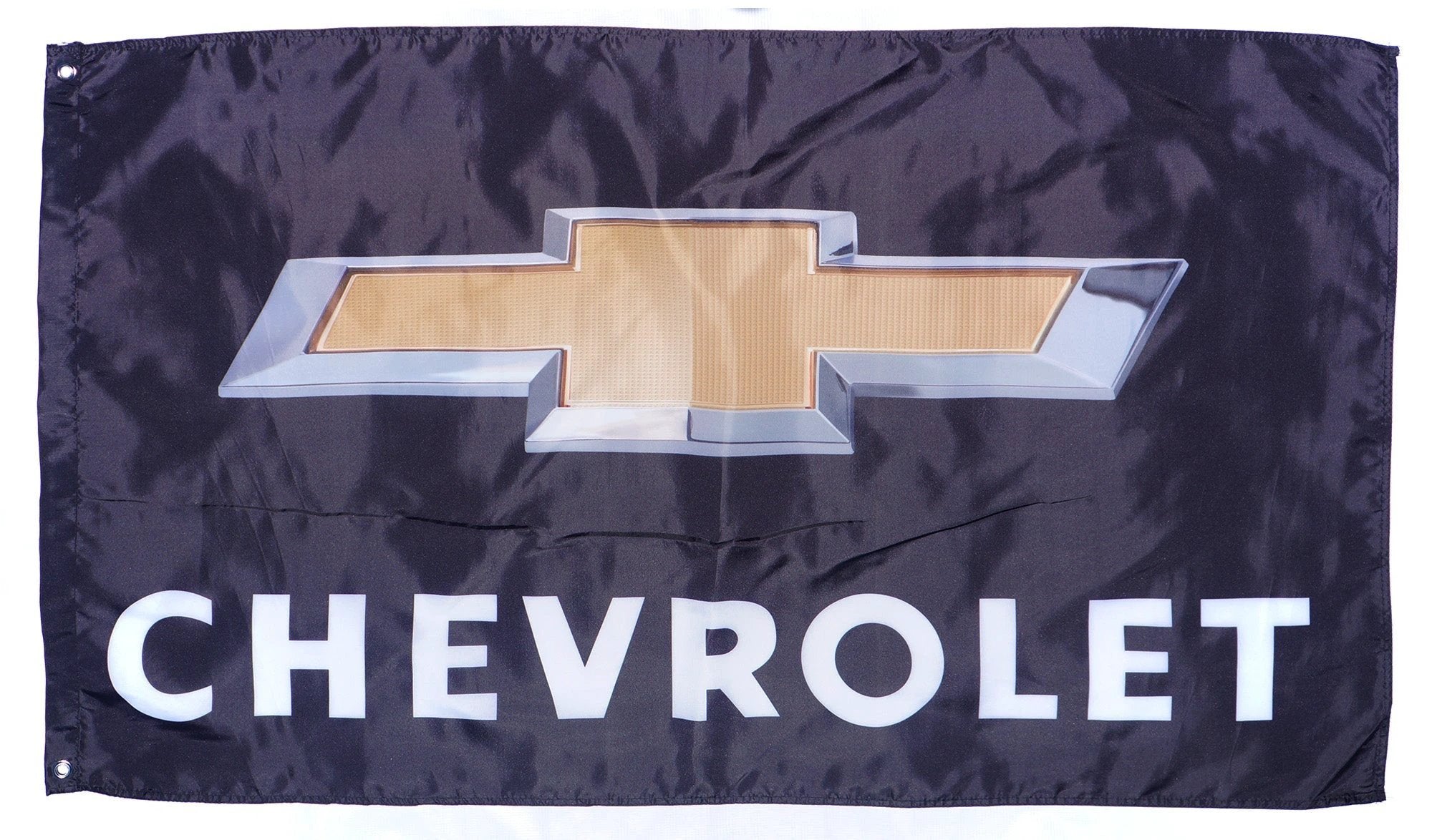 Chevrolet Flag-3x5 FT Banner-100% polyester-2 Metal Grommets by flagsshop