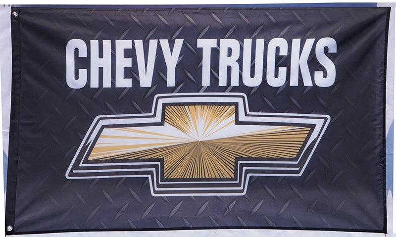 Chevrolet Chevy Trucks Flag-3x5 FT Banner - 100% polyester by flagsshop