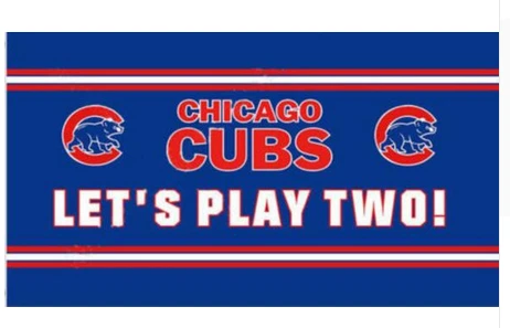 Chicago Cubs Flag-3x5FT Banner-100% polyester C Flag by flagsshop