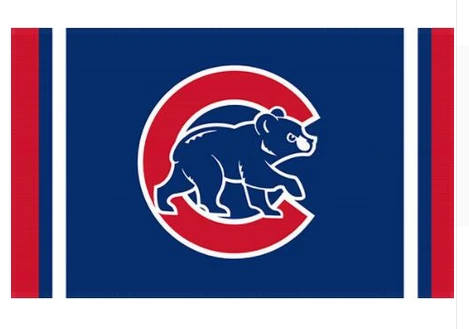 Chicago Cubs Flag-3x5FT Banner-100% polyester C Flag by flagsshop