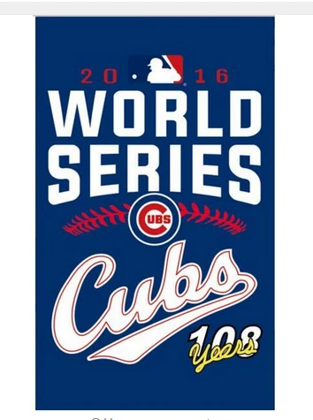 Chicago Cubs Flag-3x5FT Banner-100% polyester C Flag by flagsshop