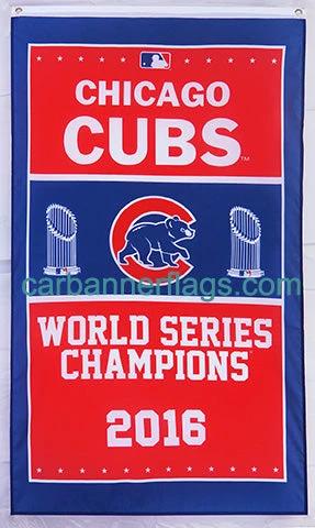 Chicago Cubs Flag-3x5FT Banner-100% polyester C Flag by flagsshop