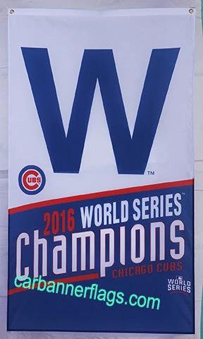 Chicago Cubs Flag-3x5FT Banner-100% polyester C Flag by flagsshop