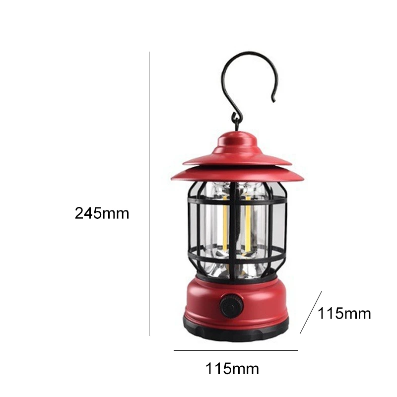 Portable multifunctional outdoor camping lamp by Bowlift
