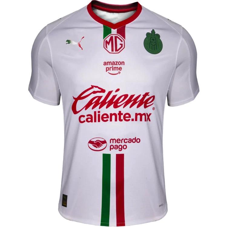 Chivas 2025-26 Away Jersey – White by Soccer Jersey