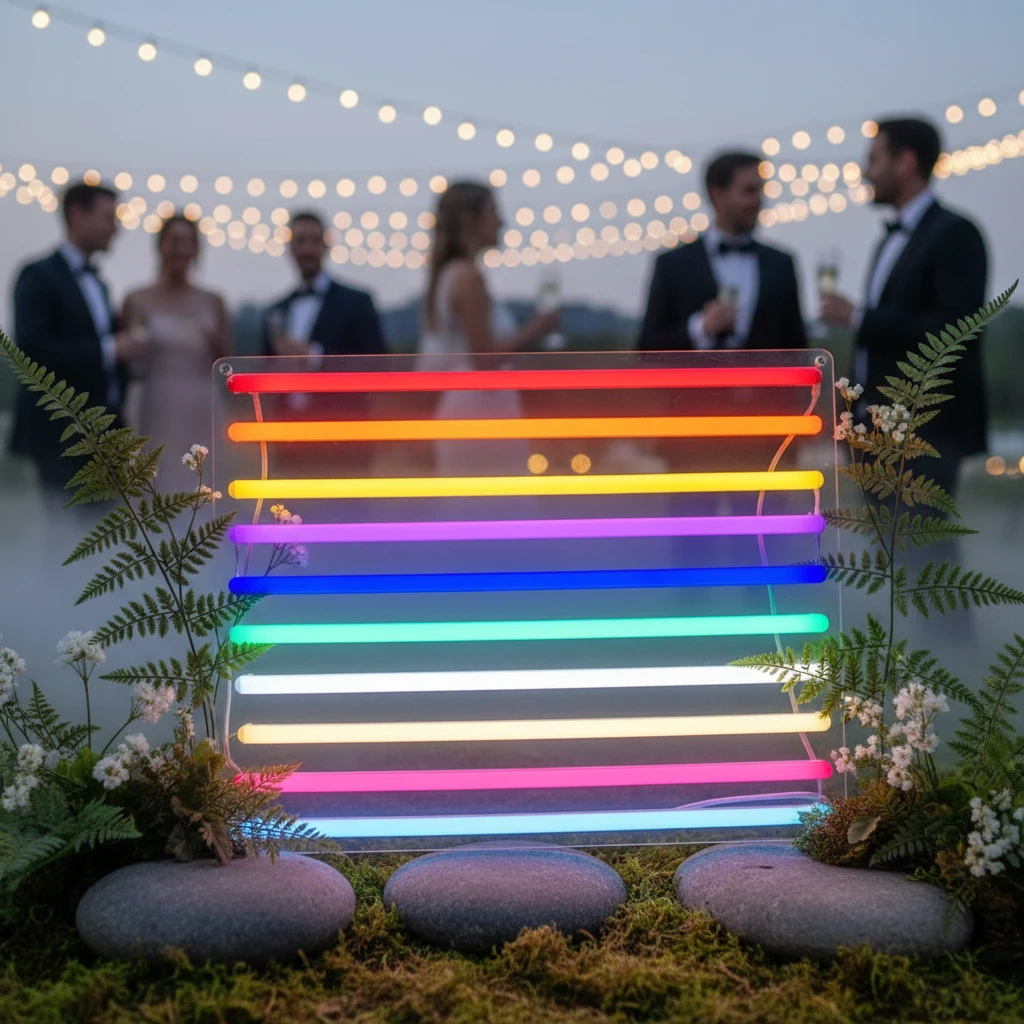 Congrats Neon Sign for 2025 Graduation Party Decor by Neonchics