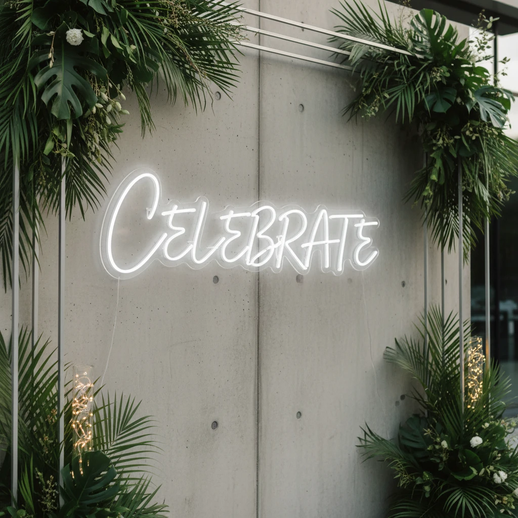 Let's Party Neon Sign Design Party Neon Sign by Neonchics
