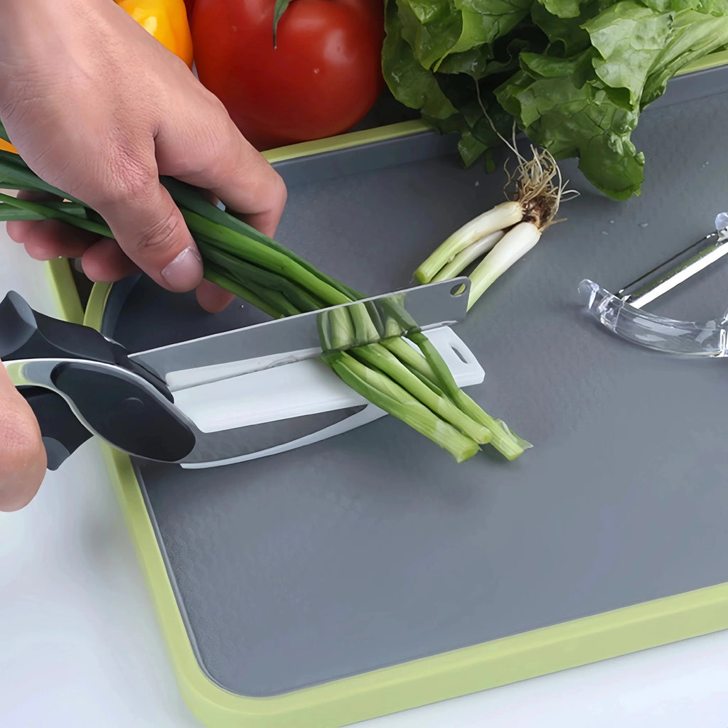 Chop Scissors Cutting Scissors Vegetable Chopper Easy Cutter by Bowlift