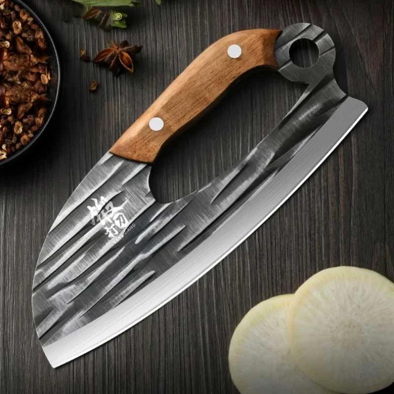 Chopping Board 2-in-1 Household Kitchen Ultra-sharp Slicing Knife by Bowlift