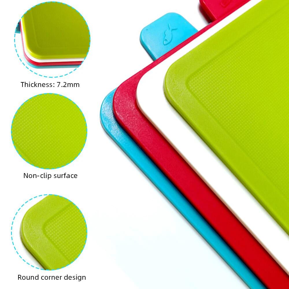 Chopping Board with Holder Cutting Boards for Kitchen Non-Slip Board by Bowlift