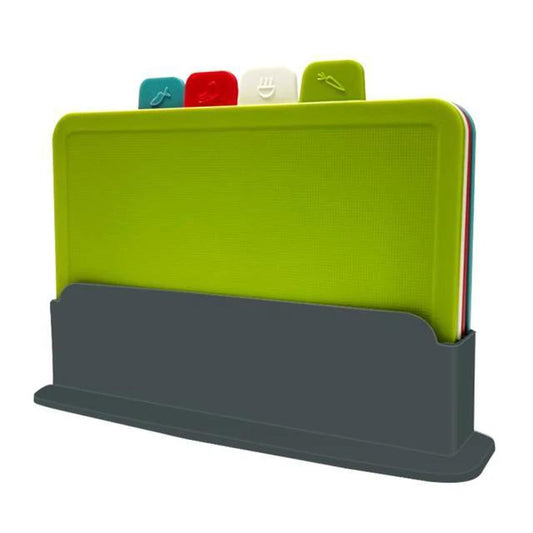 Chopping Board with Holder Cutting Boards for Kitchen Non-Slip Board by Bowlift