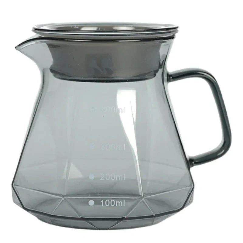 Clear Glass Range Coffee Server For Pour Over Coffee and Tea Pot by Bowlift
