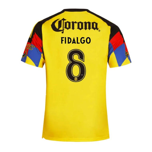 Club América 2025-26 Fidalgo 8 Home Jersey – Yellow by Soccer Jersey
