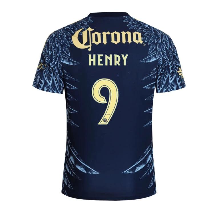 Club América 2025-26 Henry 9 Away Jersey – Navy by Soccer Jersey