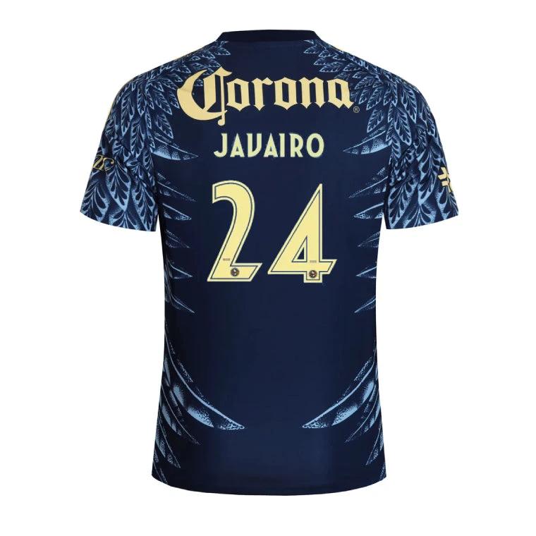 Club América 2025-26 Javairo 24 Away Jersey – Navy by Soccer Jersey