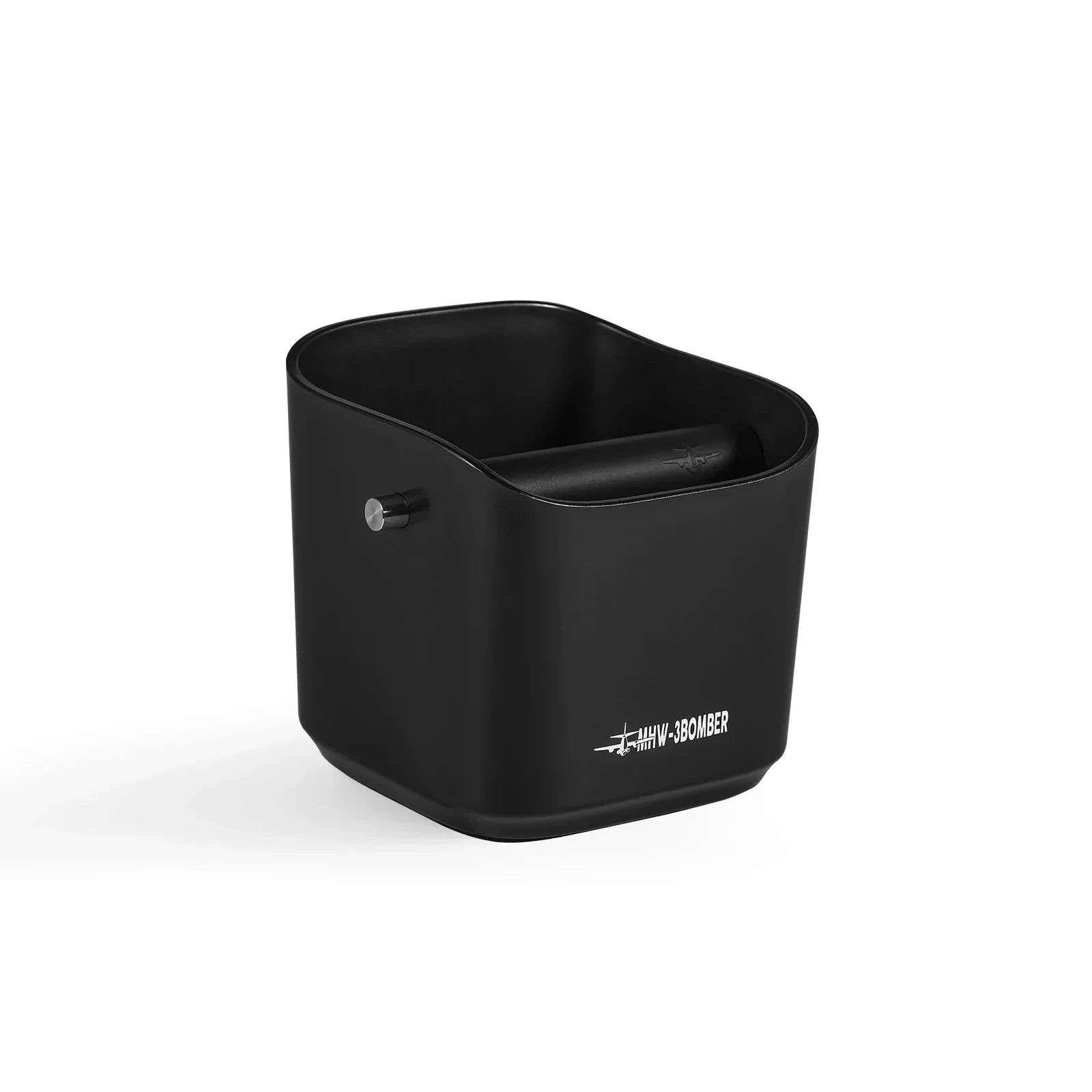 Coffee Grounds Knock Box Square Removable Knock Bar and Non-Slip Base by Bowlift