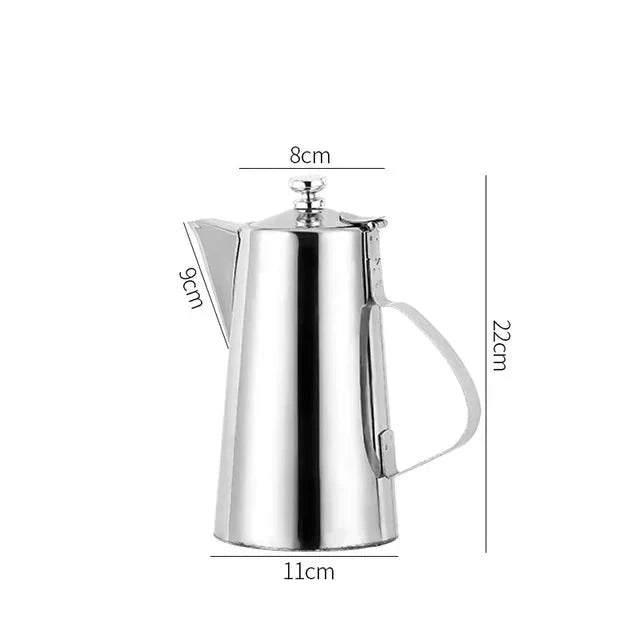 Cold Kettle Tea Set Long Mouth Soup Kettle Stainless Steel Teapot by Bowlift