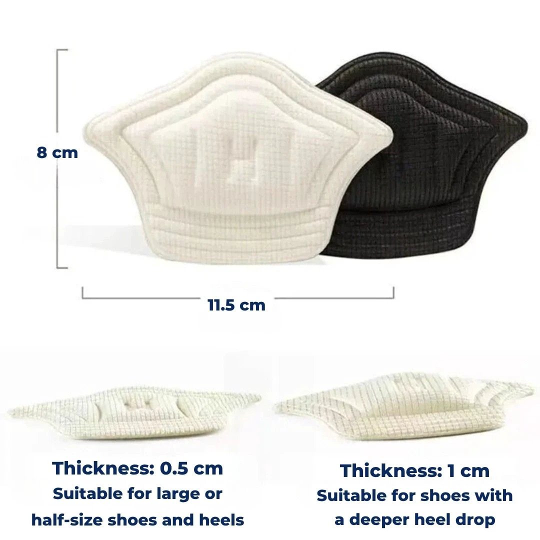 ComfortFit Heel Grips for Shoes - Comfortable Fit | Reduce Friction Bowlift by Bowlift