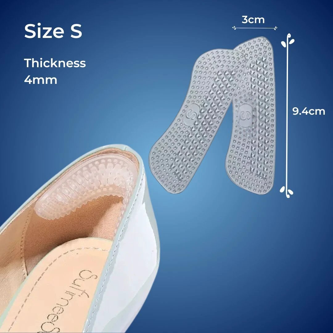 ComfortStep Silicone Heel Grips | Cushioning and Fit Adjustment - Prevents Blisters and Provides Enhanced Stability Bowlift by Bowlift