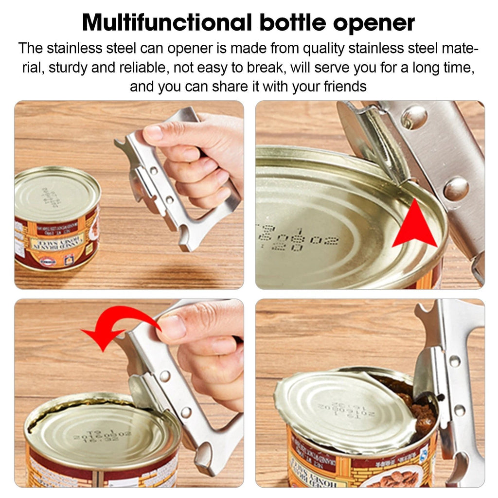Commercial Can Opener Manual 2 in 1 Opener Portable Can Opener by Bowlift