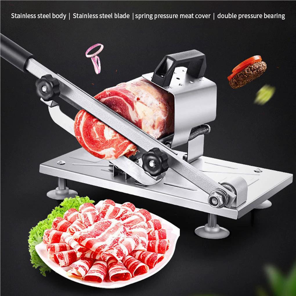 Commercial Stainless Steel Meat Slicer Machine Kitchen Equipment by Bowlift