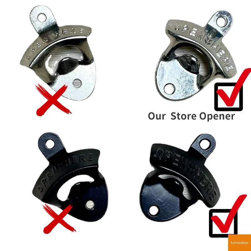 Commercial Wall Mounted Alloy Hanging Open Beer Tool Bar Accessory by Bowlift