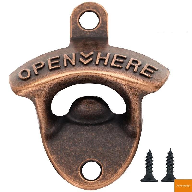 Commercial Wall Mounted Alloy Hanging Open Beer Tool Bar Accessory by Bowlift