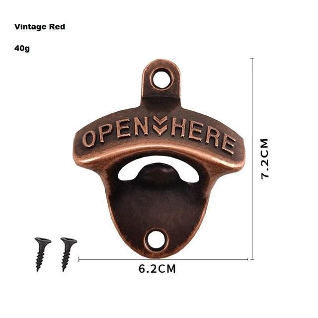 Commercial Wall Mounted Alloy Hanging Open Beer Tool Bar Accessory by Bowlift