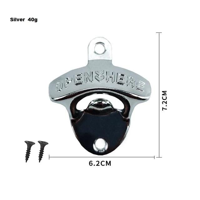 Commercial Wall Mounted Alloy Hanging Open Beer Tool Bar Accessory by Bowlift
