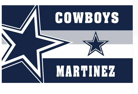 Dallas Cowboys Flag-3x5 NFL Banner-100% polyester-Helmet-Champions by flagsshop