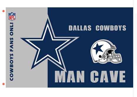 Dallas Cowboys Flag-3x5 NFL Banner-100% polyester-Helmet-Champions by flagsshop