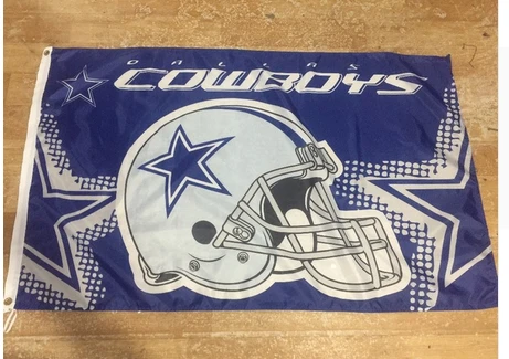 Dallas Cowboys Flag-3x5 NFL Banner-100% polyester-Helmet-Champions by flagsshop