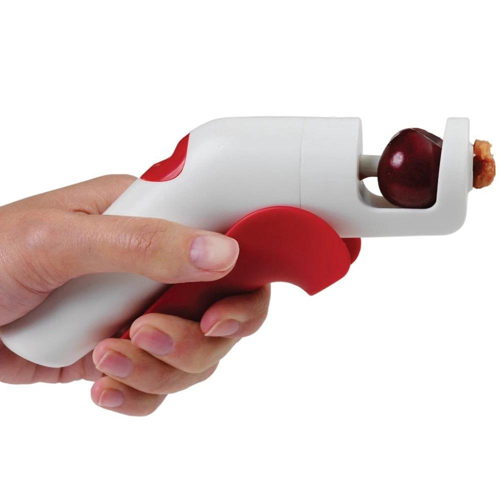 Creative Plastic Cherries Pitters Fast Seed Remover Handheld Corer by Bowlift