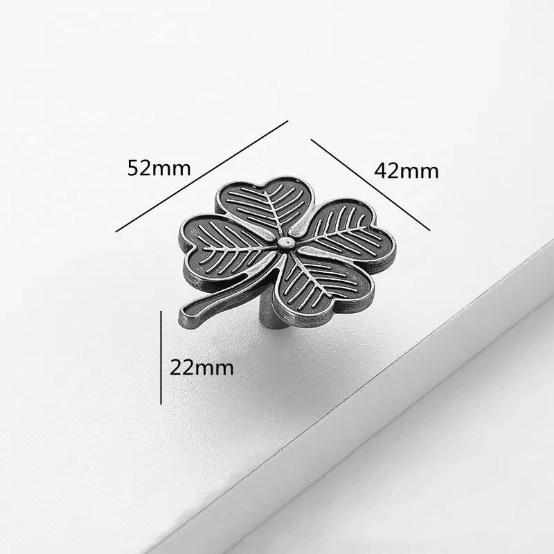 Creative Tree Branch & Leaf Cabinet Knob Furniture Drawer Handle Pull by Bowlift