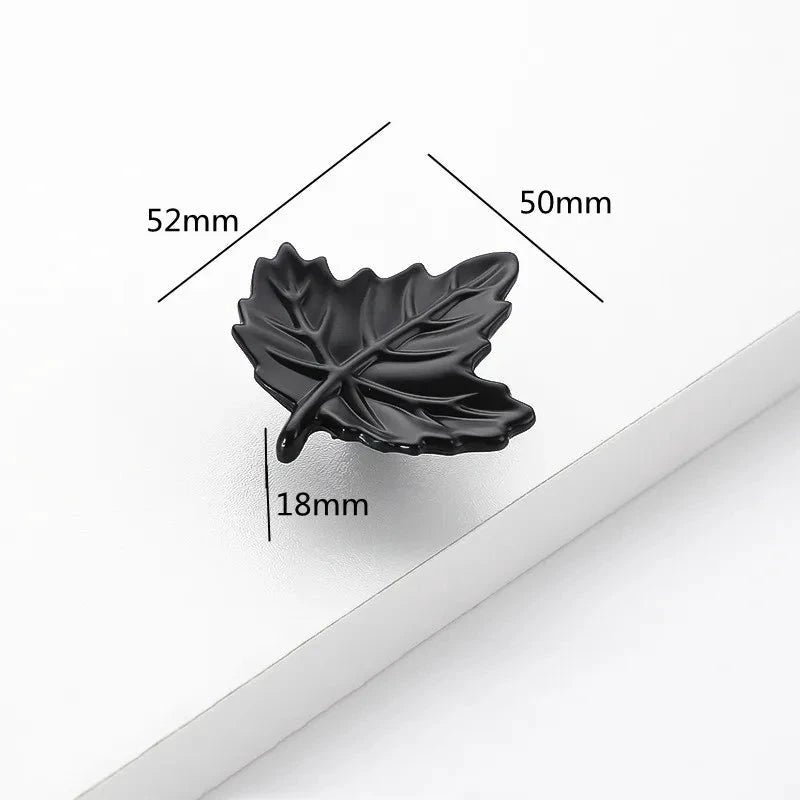 Creative Tree Branch & Leaf Cabinet Knob Furniture Drawer Handle Pull by Bowlift