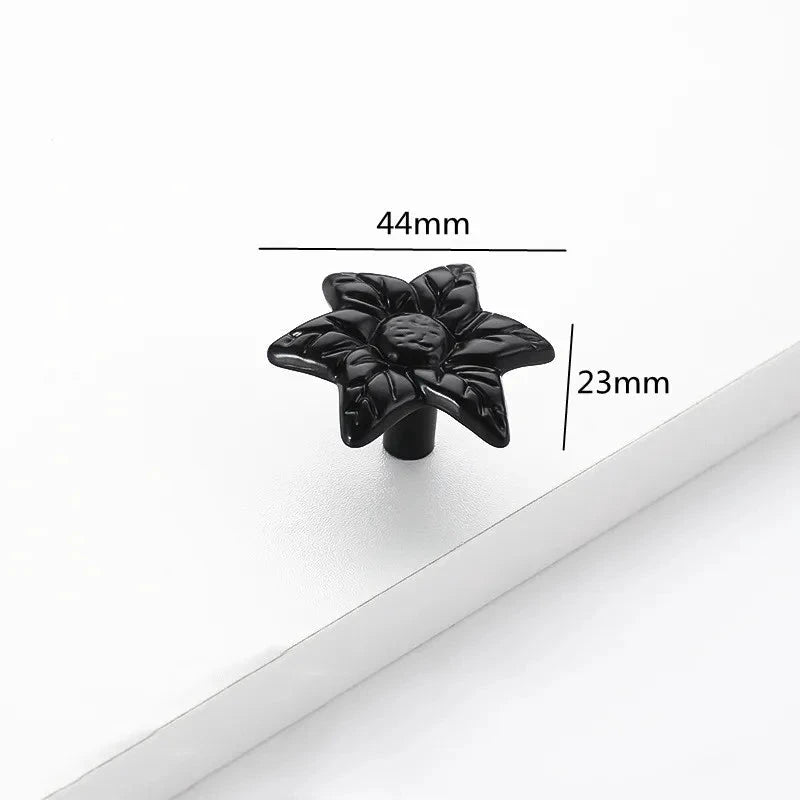 Creative Tree Branch & Leaf Cabinet Knob Furniture Drawer Handle Pull by Bowlift