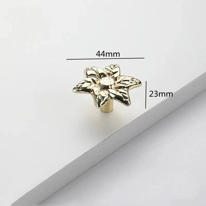 Creative Tree Branch & Leaf Cabinet Knob Furniture Drawer Handle Pull by Bowlift