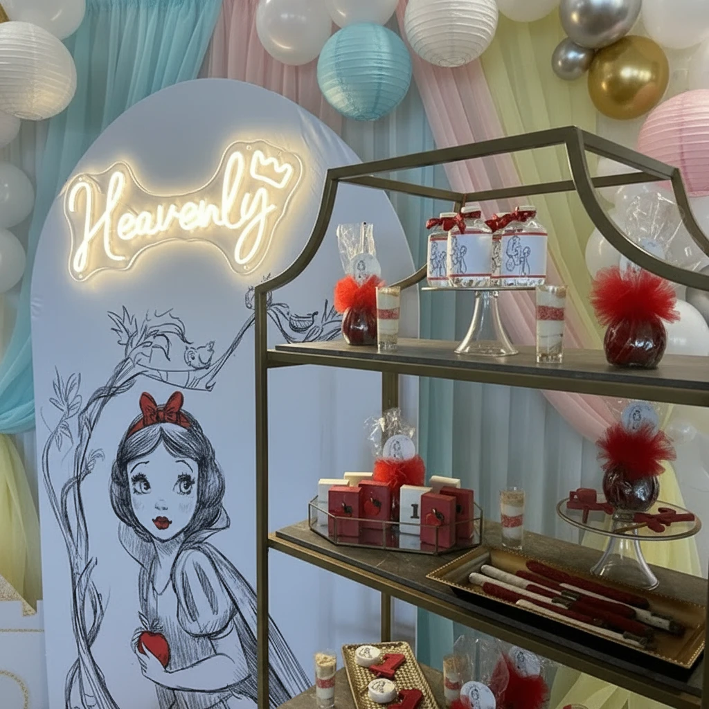 Custom Personalized Crown Neon Sign with Name for Kids Room by Neonchics
