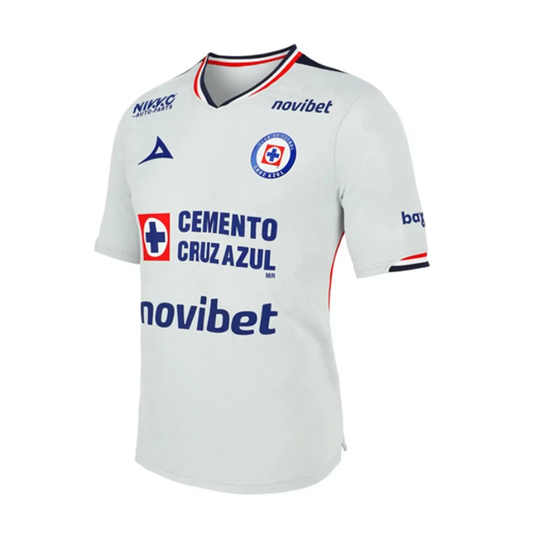 Cruz Azul 2025-26 Away Jersey – White by Soccer Jersey