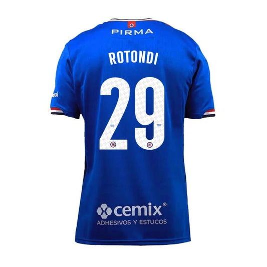 Cruz Azul 2025-26 Home ROTONDI 29 Jersey – Blue by Soccer Jersey