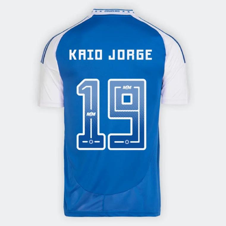 Cruzeiro KAIO JORGE 19 Home 2025-26 Jersey – Blue by Soccer Jersey