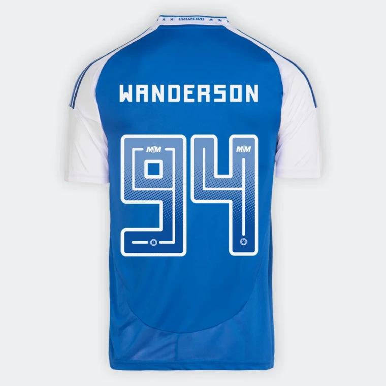 Cruzeiro WANDERSON 94 Home 2025-26 Jersey – Blue by Soccer Jersey