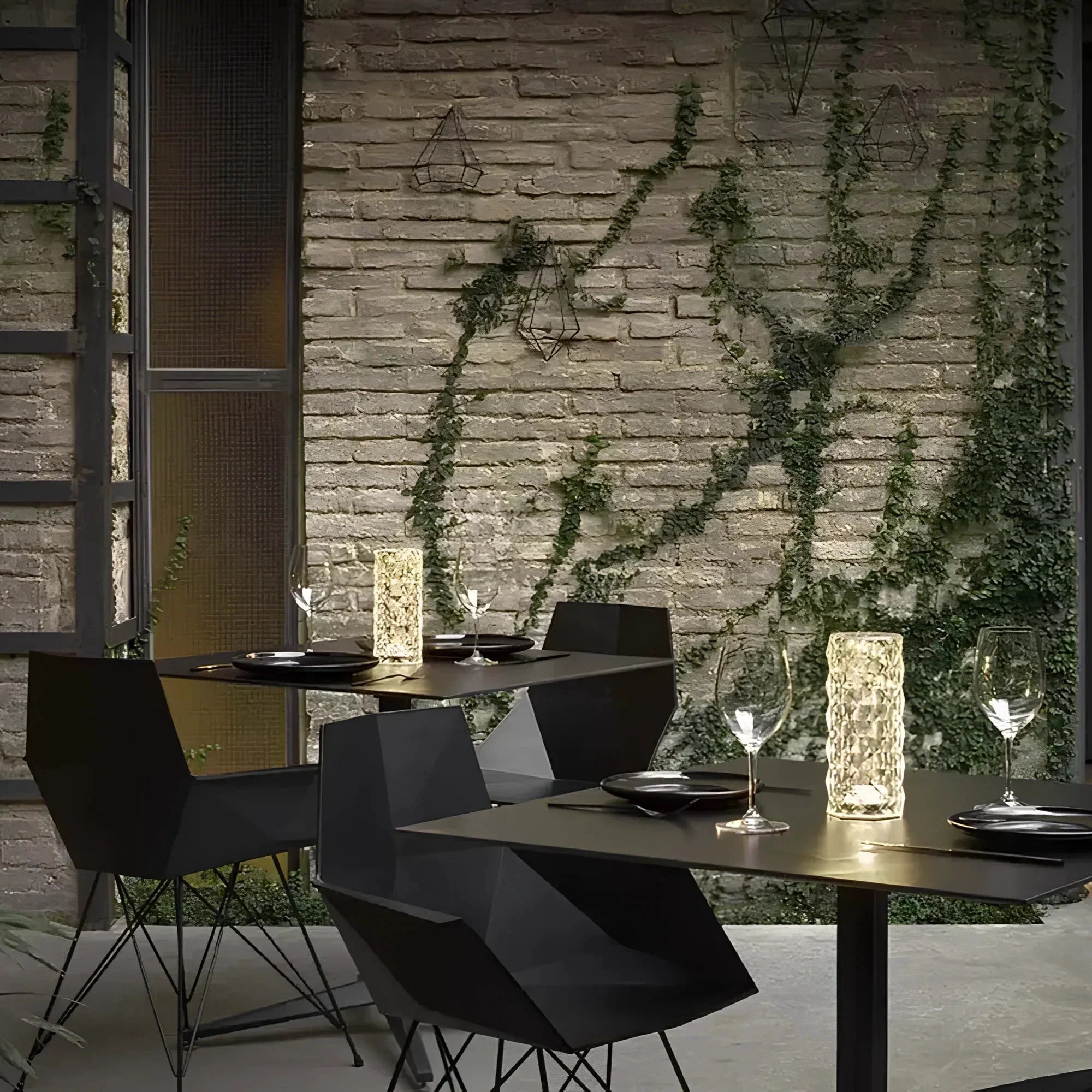 Crystal Table Lamp with Touch Control - Aurora by BowLift