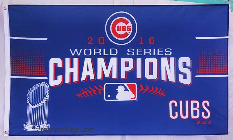 Chicago Cubs Flag-3x5FT Banner-100% polyester C Flag by flagsshop