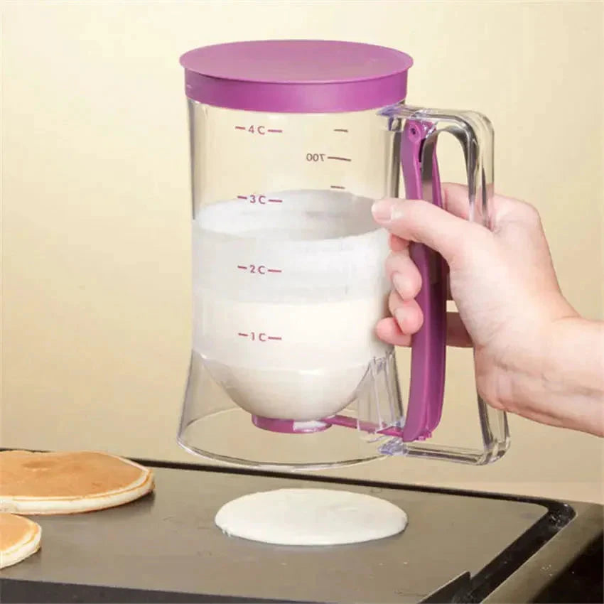 Cupcake Pancake Cookies Cream Dispenser Cake Mix Jug Baking Essentials by Bowlift