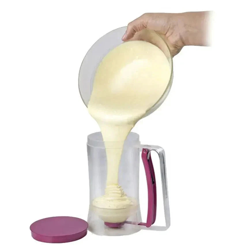 Cupcake Pancake Cookies Cream Dispenser Cake Mix Jug Baking Essentials by Bowlift